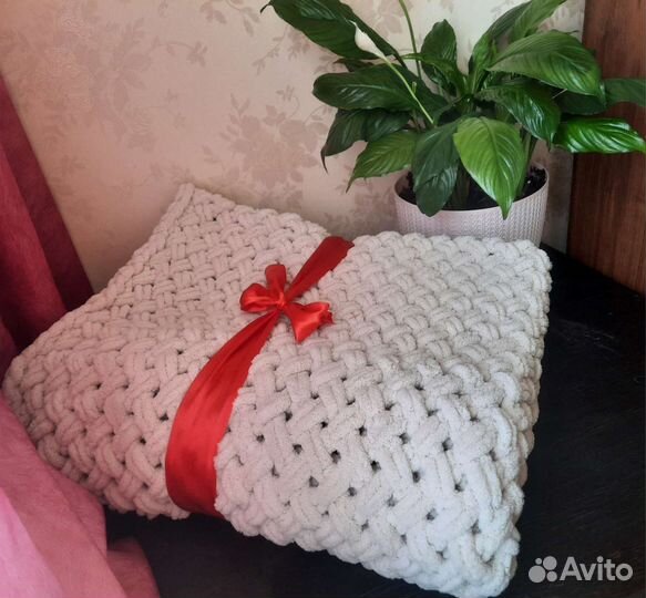 Плед ручной работы