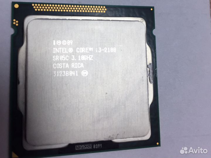 Процессор intel core i3-2100