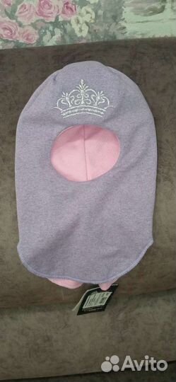 Шапка шлем для девочки новая