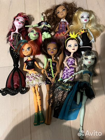 Куклы монстр хай и эвер афтер хай