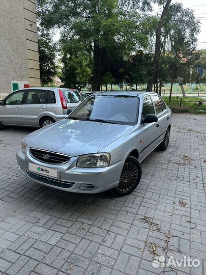 Hyundai Accent 1.5 МТ, 2007, 146 000 км