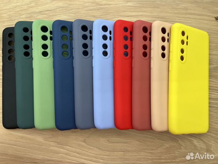 Чехол силиконовый на Xiaomi Mi Note10lite