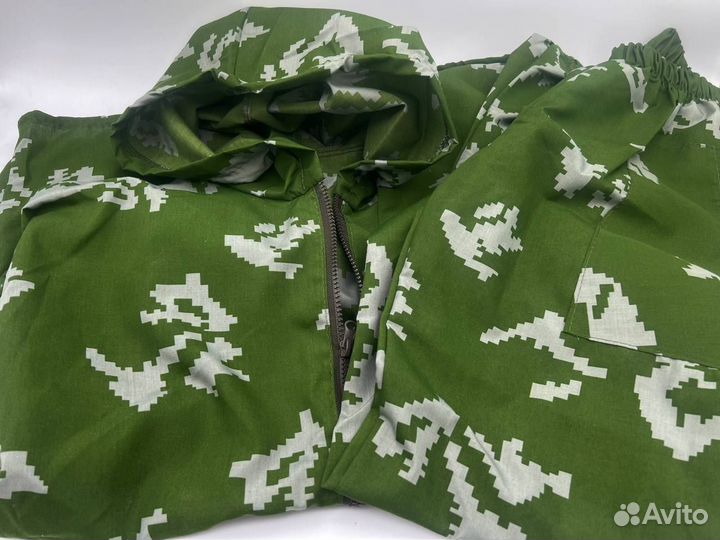 Максировочный халат (штаны + куртка) «березка»