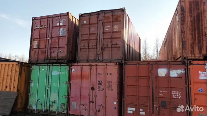 Контейнер 20, 40 футов, рэфы