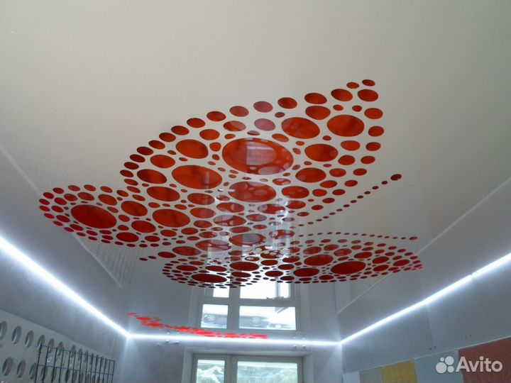 Натяжные потолки напрямую от бригады