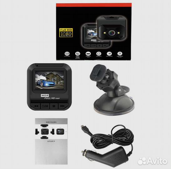 Автомобильный видеорегистратор TDS / full HD