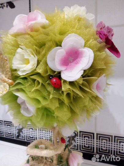 Топиарий,декоративное дерево,ручная работа