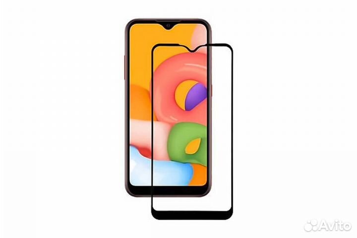 Защитное стекло 9D Samsung A015F Galaxy A01/M01/A4