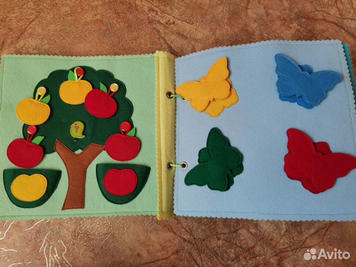 Книга из фетра