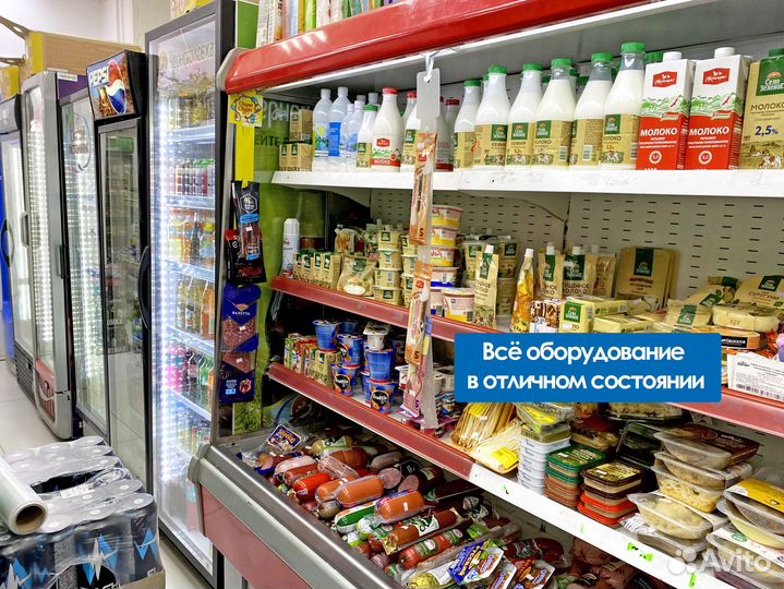 Продуктовый магазин в сао, выручка 2.3 млн руб/мес