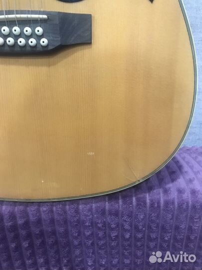 Homage LF-4128 Акустическая 12-струнная гитара