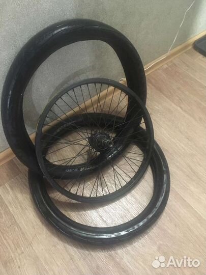 Заднее колесо на bmx