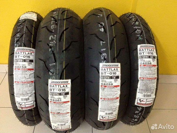 Мотошина 190 50 17 Bridgestone Battlax BT016