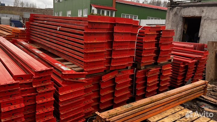 Стеллаж паллетный металлический