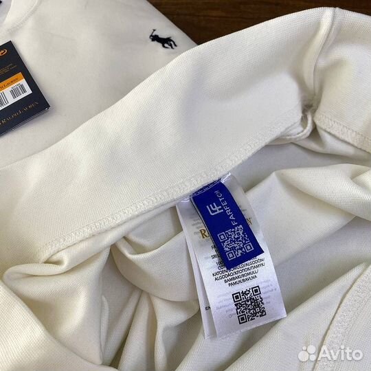 Свитшот polo ralph lauren мужской белый