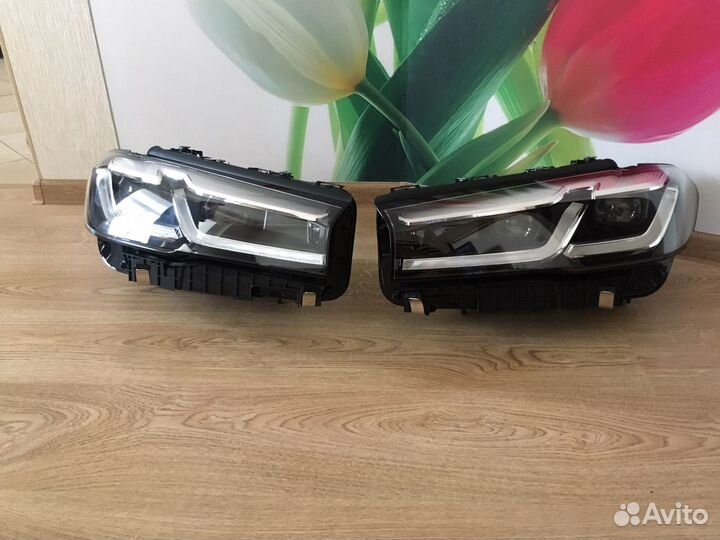 Фары bmw g30/f90 led LCI рестайлинг