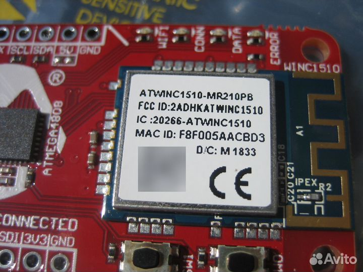 Отладочная плата AVR-IoT WG