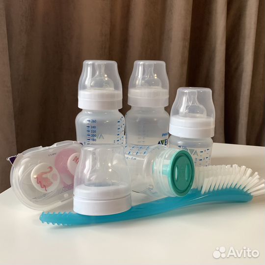 Бутылочки avent новые anti-colic набор