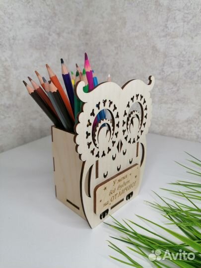 Именные карандашницы