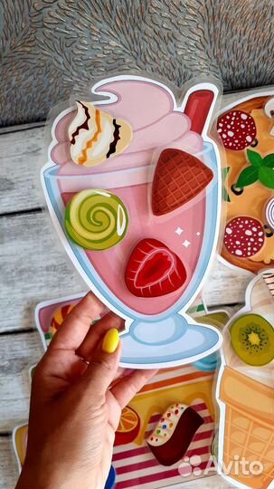 Развивающие игры на липучках