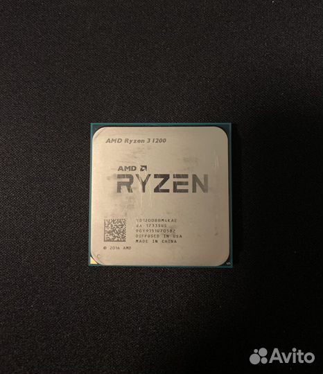 Процессор AMD ryzen 3 1200
