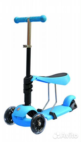 Новый беговел самокат кикборд