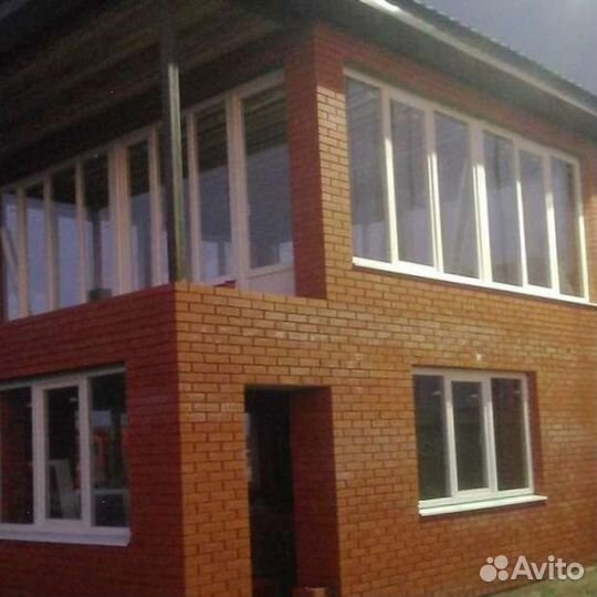 Пластиковые окна. Остекление частных домов