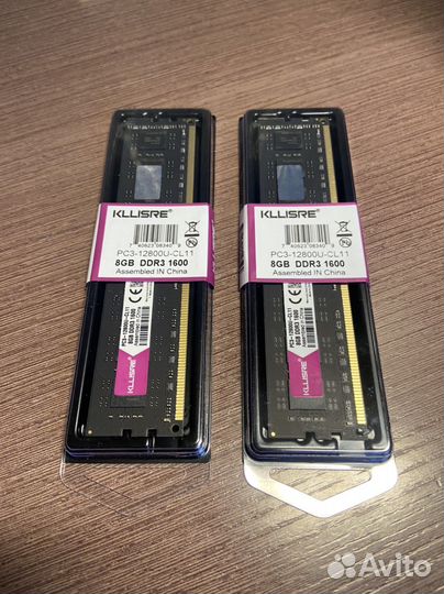 Оперативная память ddr3 8 gb 1600 для компьютера