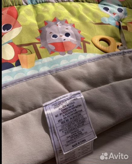 Игровой коврик Tiny love солнечная полянка