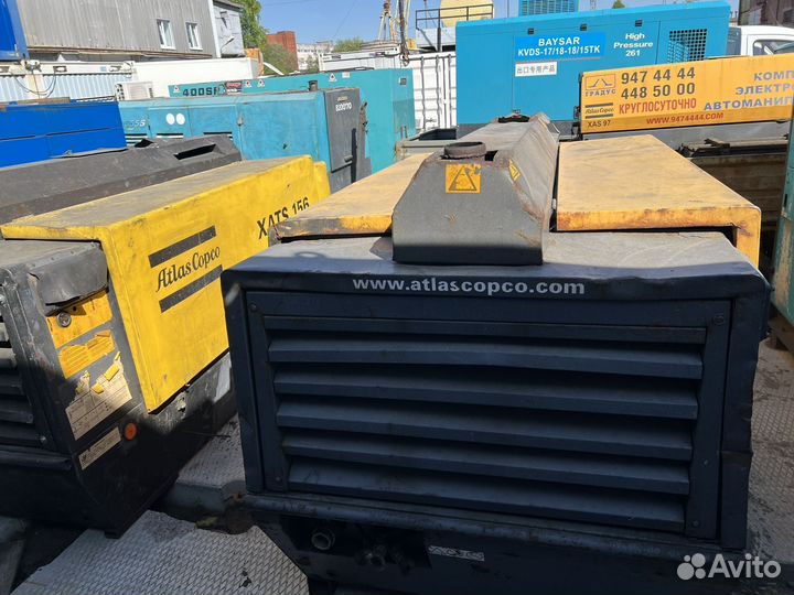 Компрессор Atlas Copco xats 156 (10/10.5)