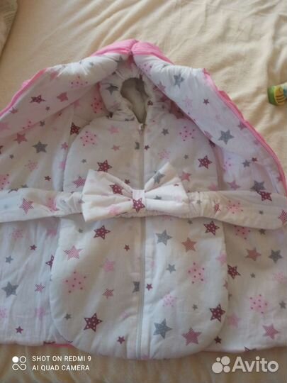 Комплект на выписку для девочки