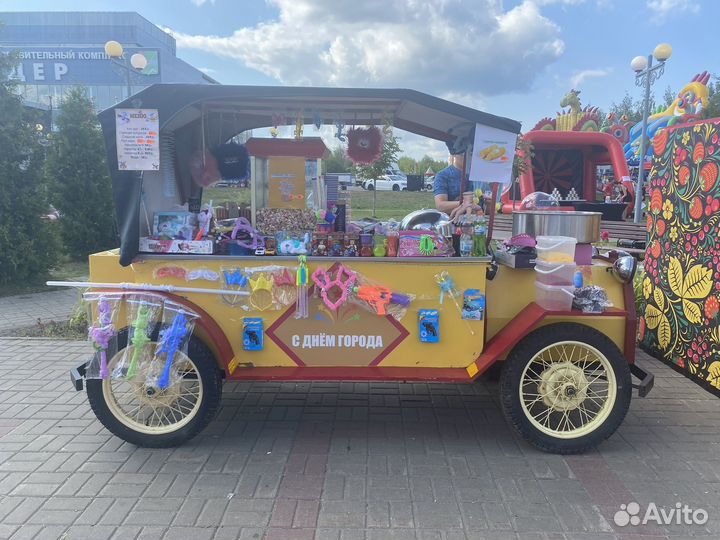 Машина-прилавок кукурузкин