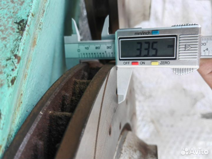 Тормозные диски передние audi q7 4l