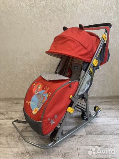 Санки коляска ника