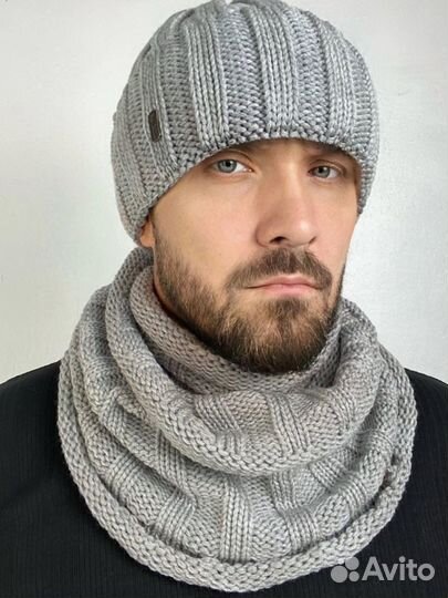 Шапка зимняя + хомут