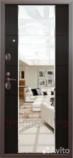 Дверь входная с зеркалом доставка в подарок