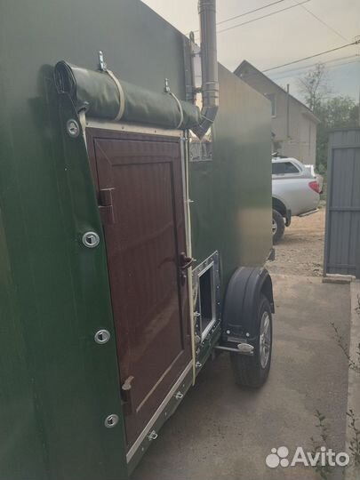 Прицеп дом на колёсах с баней