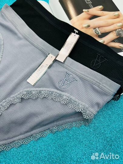 Victoria secret трусы хлопок