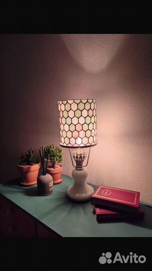 Лампа настольная в стиле тиффани