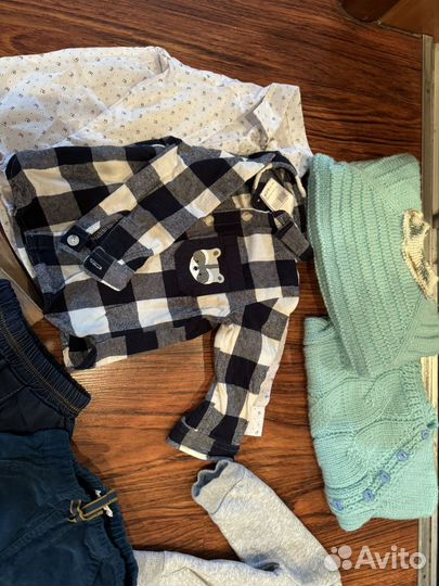 Детские вещи пакетом на мальчика 80