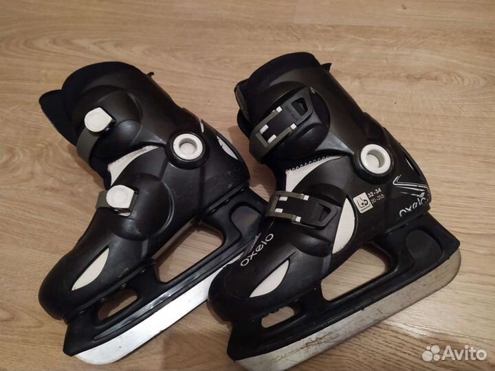 Коньки раздвижные 32-34 Oxelo
