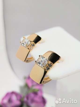 Украшение из медицинской стали. Серьги