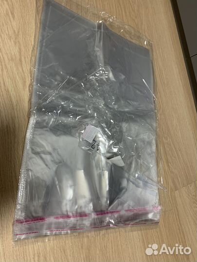 Упаковочный бопп пакет с клеевым клапаном 40*50