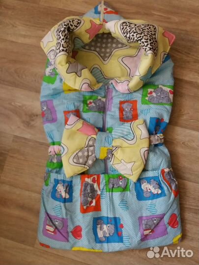 Конверт- трансформер для новорожденного