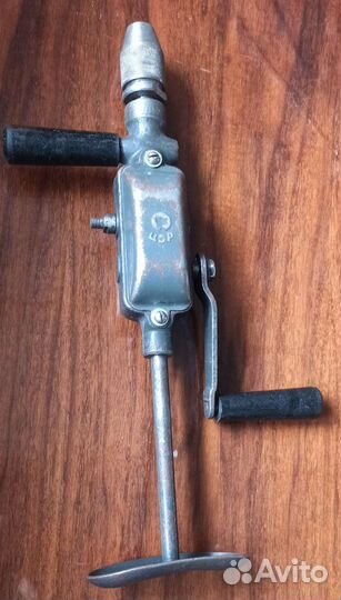 Дрель ручная механическая СССР