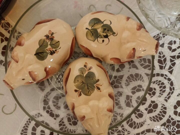 Ваза конфетница и блюдо