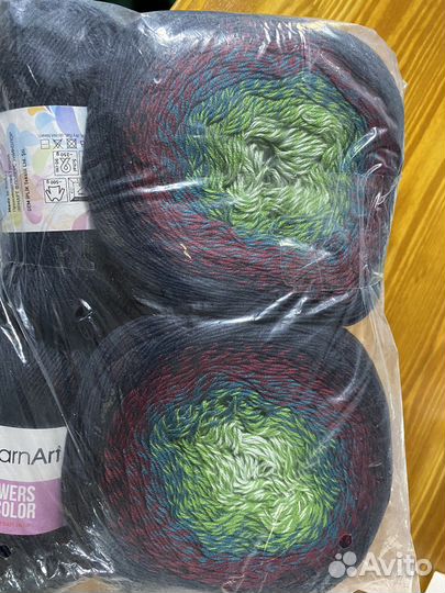 Пряжа ярн арт фловерс