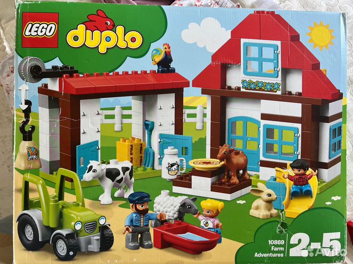 Lego duplo ферма