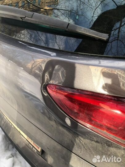 Hyundai Tucson 2016 крышка багажника (голая)