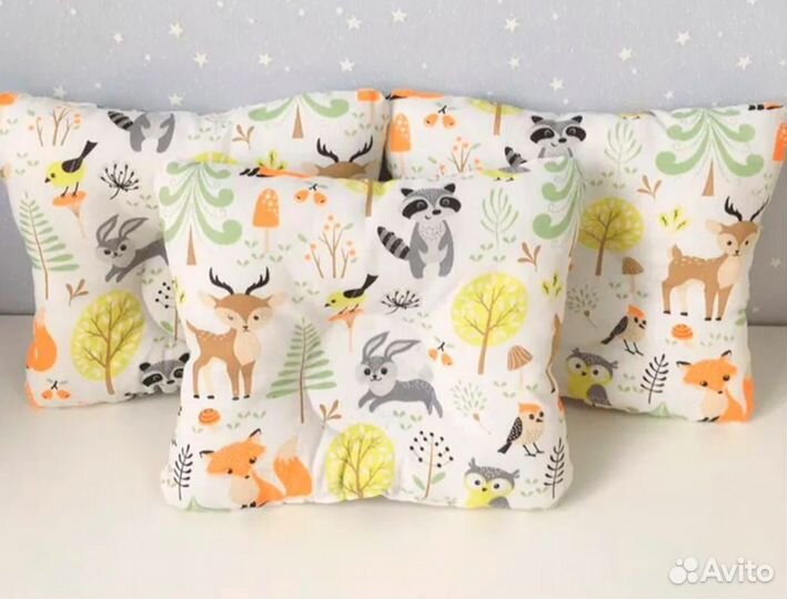 Анатомическая подушка для новорожденных